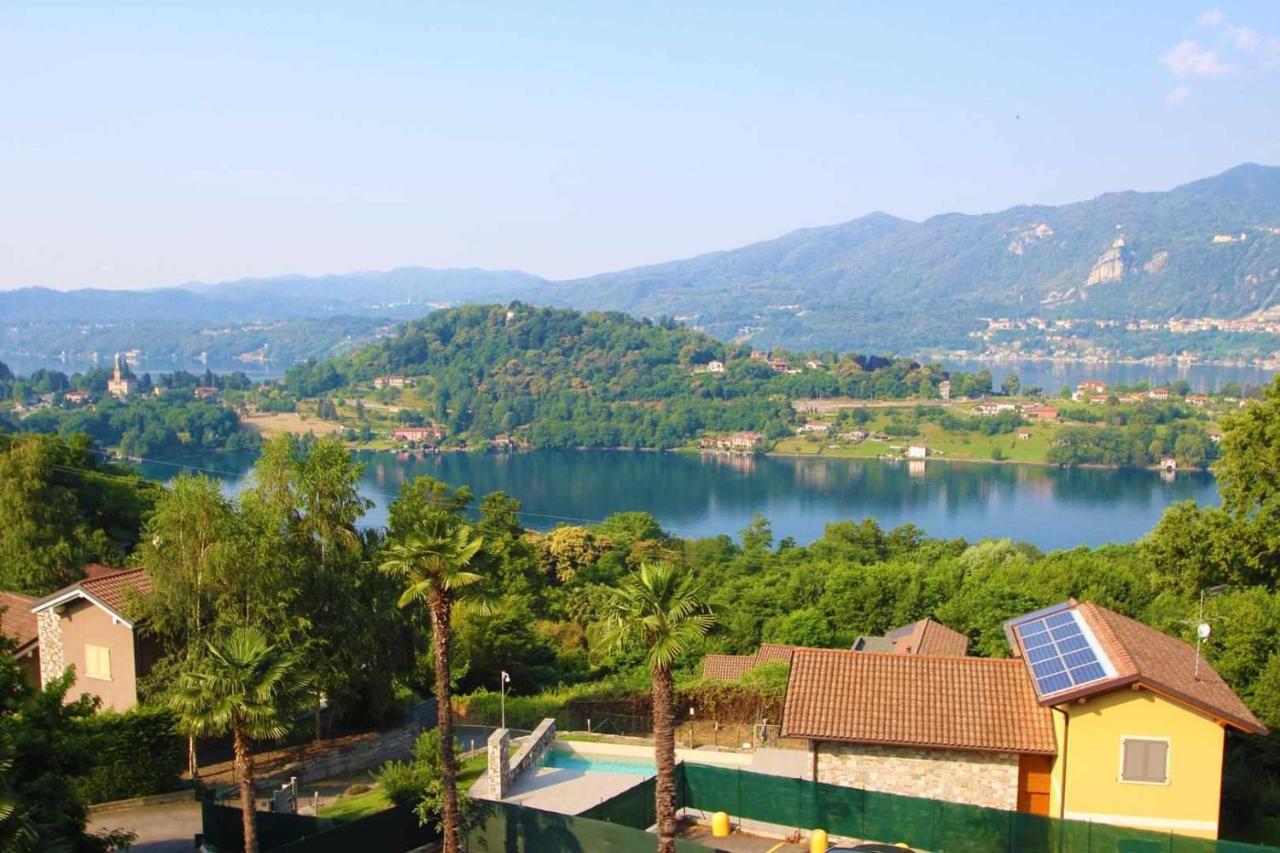 Domus Cusiana Complesso Vista Lago E Piscina Miasino ภายนอก รูปภาพ