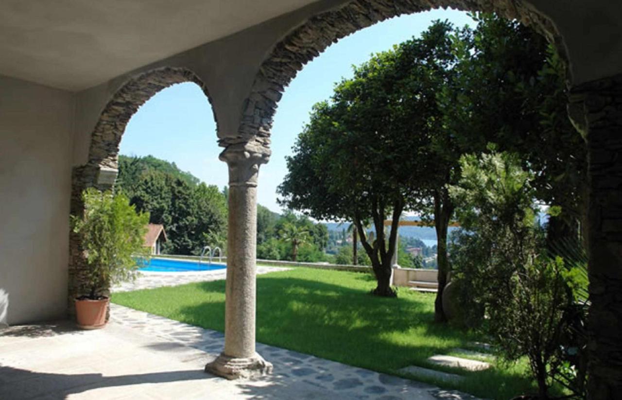 Domus Cusiana Complesso Vista Lago E Piscina Miasino ภายนอก รูปภาพ