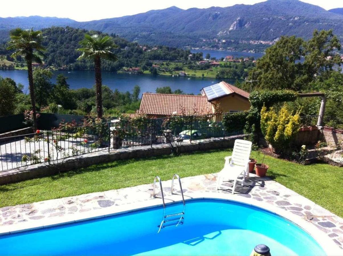 Domus Cusiana Complesso Vista Lago E Piscina Miasino ภายนอก รูปภาพ